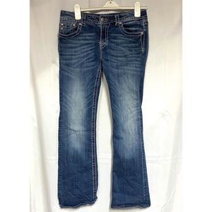 Miss Me Signature-Rise Boot Cut Jeans